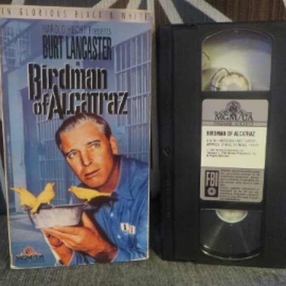 BIRDMAN OF ALCATRAZ - 1962 - VHS (1990 Release) - Picture 5 of 9